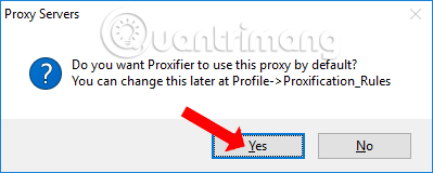 Sử dụng phần mềm Proxifier